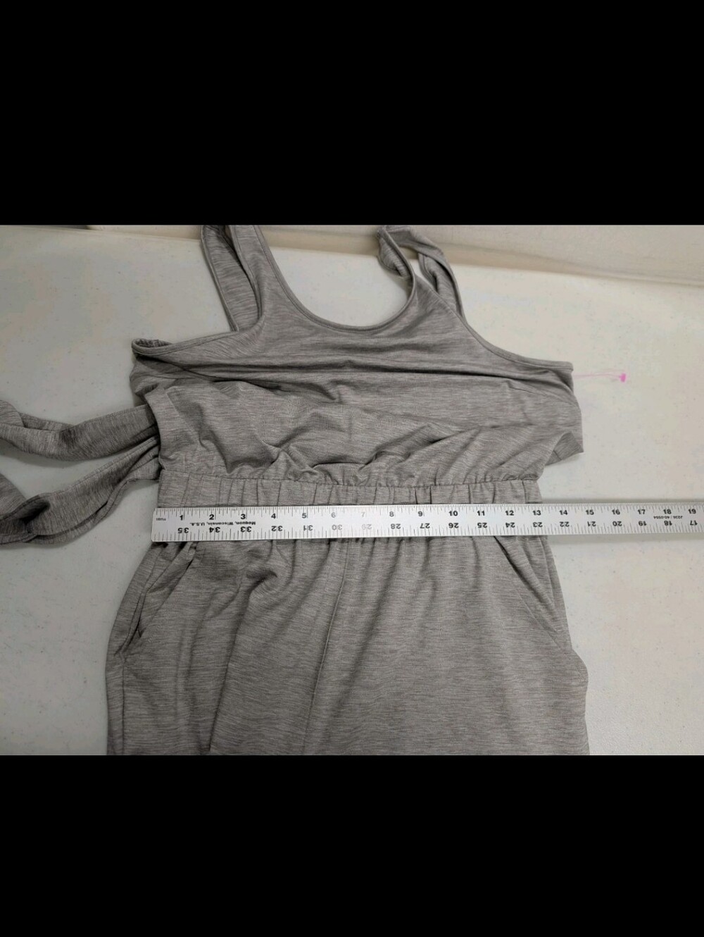 NWOT All In Motion Jumpsuit XS Brown Athleisure Nature Neutral #1 - Picture 9 of 10